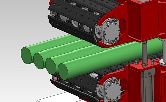 Rod extrusion line